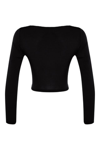 Crop top - Negro