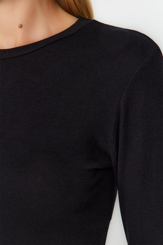 Crop top - Negro