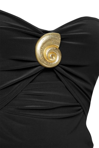 Crop top bustier - Noir