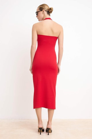 Vestido de tubo - Rojo