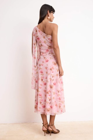 Vestido asimétrico - Rosa