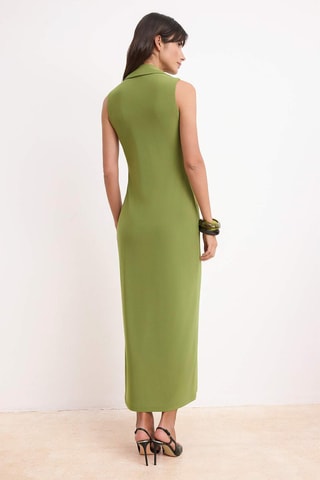 Vestido camisero - Verde