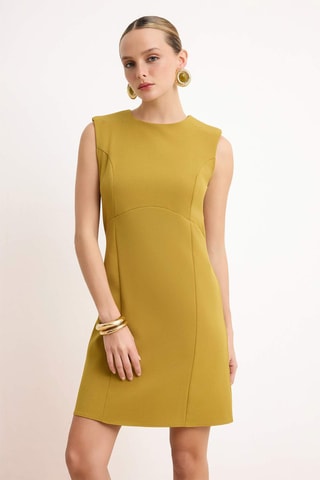 Vestido recto - Verde