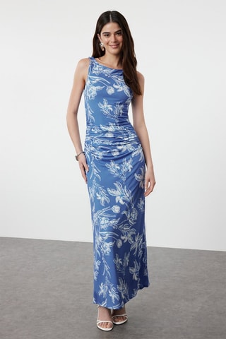 Vestido largo - Azul marino