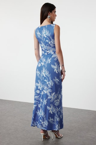 Vestido largo - Azul marino