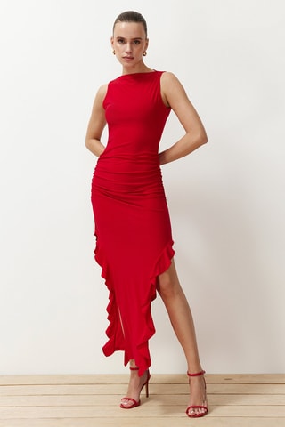 Vestido largo - Rojo