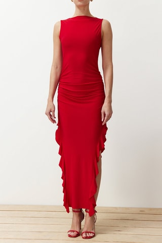 Vestido largo - Rojo