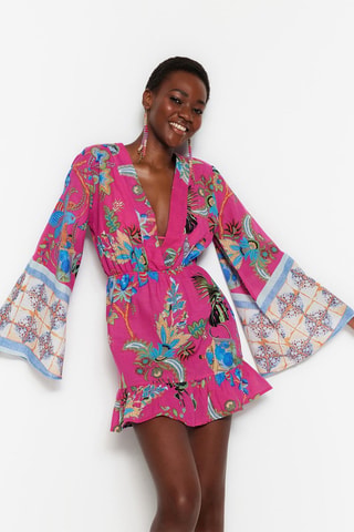 Vestido de playa - Rosa