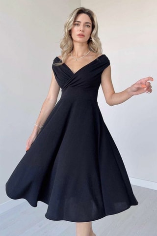 Robe patineuse - Noir