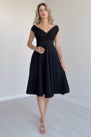 Robe patineuse - Noir