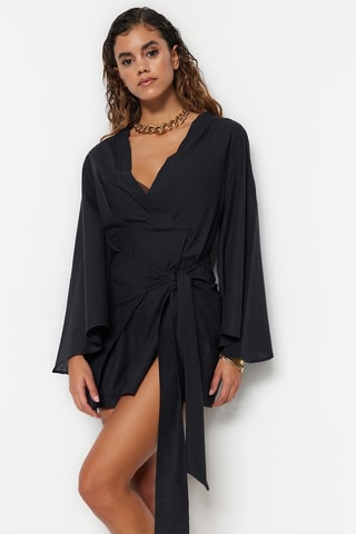 Vestido de playa - Negro
