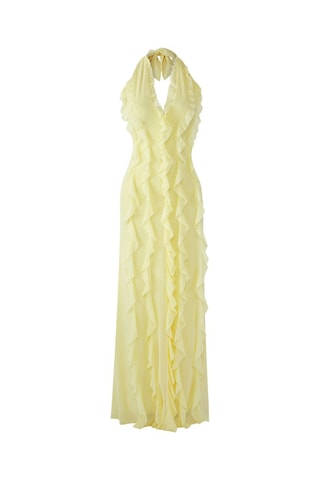 Vestido avolantado - Amarillo