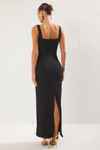 Vestido largo - Negro
