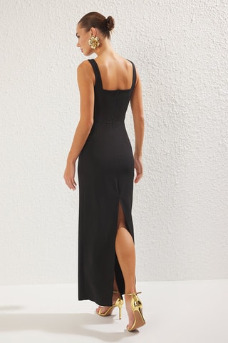 Vestido largo - Negro