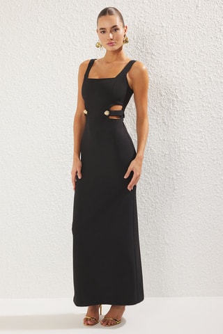 Vestido largo - Negro