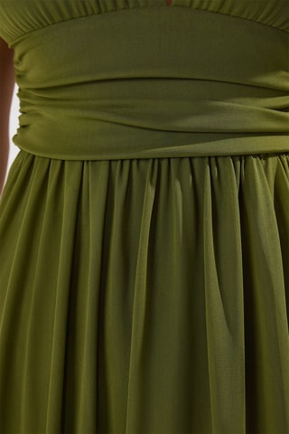 Vestido largo - Verde oliva