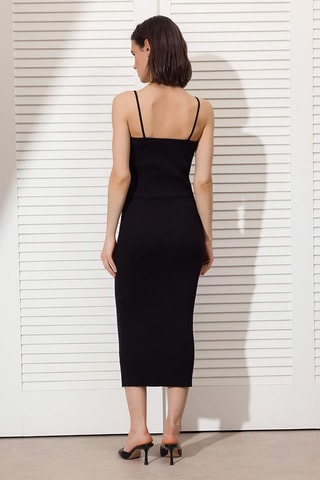 Vestido de tubo - Negro