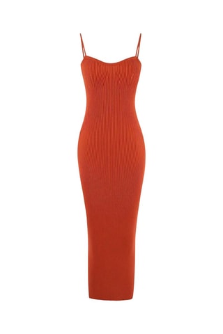 Vestido de tubo - Naranja