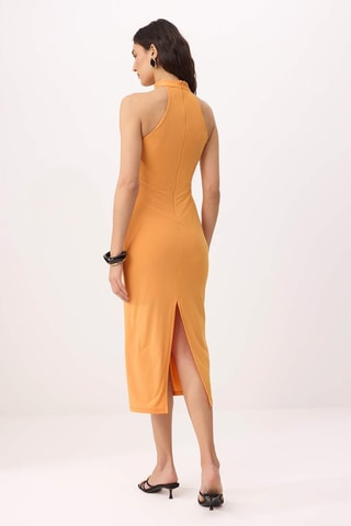 Vestido recto - Naranja