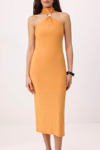 Vestido recto - Naranja
