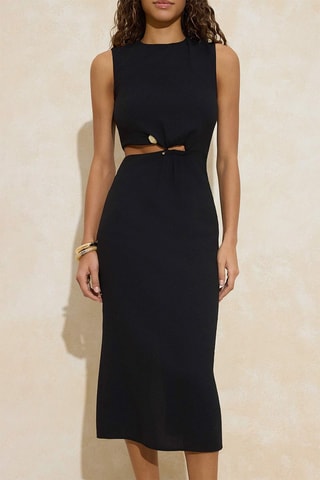 Vestido de tubo - Negro