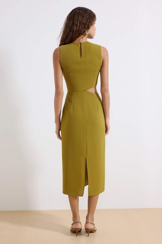 Vestido de tubo - Verde oliva