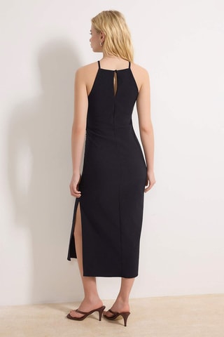 Vestido midi - Azul marino