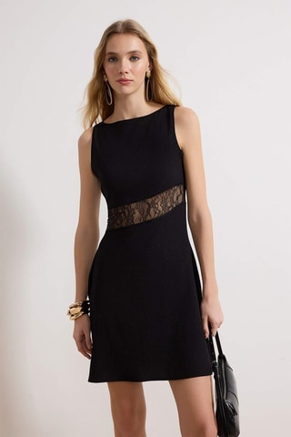 Robe trapèze - Noir