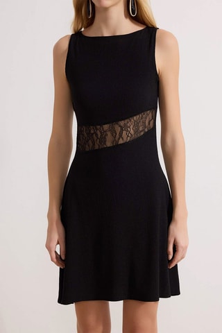 Robe trapèze - Noir
