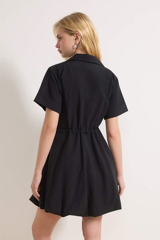 Vestido globo - Negro