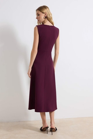 Vestido midi - Violeta
