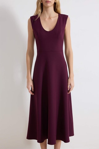 Vestido midi - Violeta