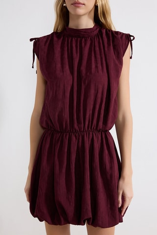 Vestido globo - Violeta