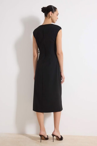 Vestido recto - Negro