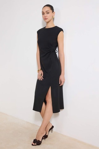 Vestido recto - Negro