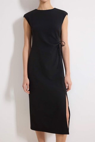 Vestido recto - Negro
