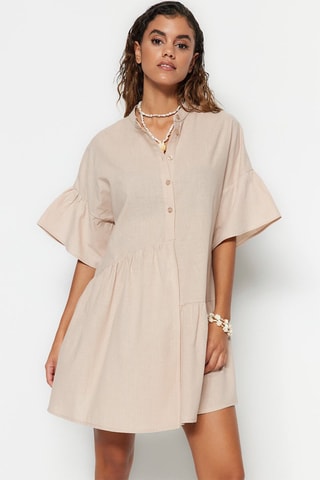 Vestido de praia - Bege