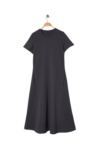 Vestido midi - Antracita