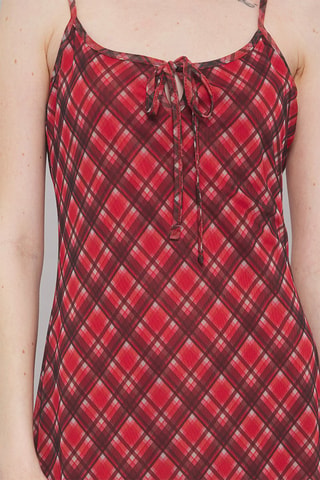 Vestido midi - Rojo