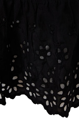Vestido evasé - Negro