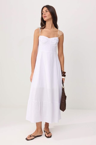 Vestido largo - Blanco