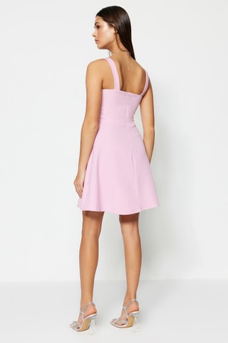 Vestido trapecio - Rosa