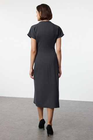 Vestido midi - Antracita