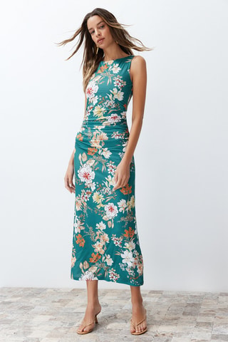 Vestido comprido - Verde
