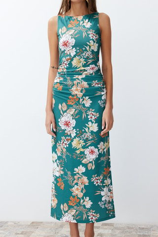 Vestido comprido - Verde