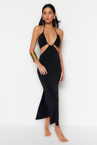 Vestido largo - Negro