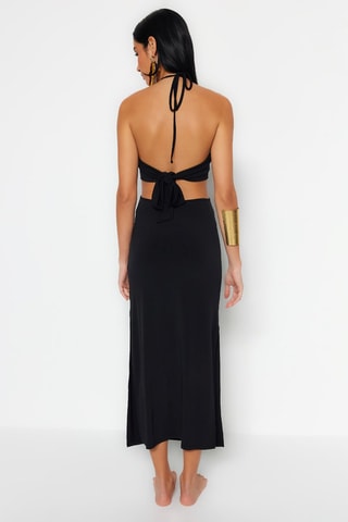 Vestido largo - Negro