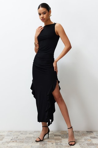 Vestido largo - Negro