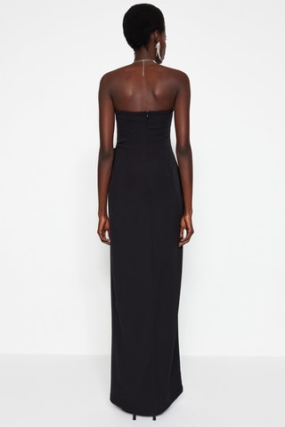 Vestido bustier - Negro
