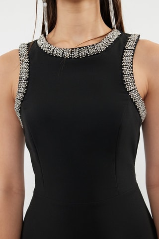 Vestido largo - Negro